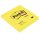 Post-it® 654 76x76mm 100lap neon neonsárga