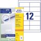 Etikett címke univerzális 3659 QuickPEEL 97x42,3mm 100ív fehér