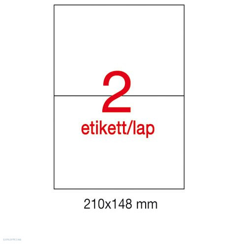 Etikett A1787 148 x 210 mm 500 ív Apli