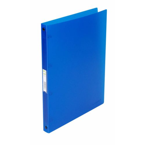 Gyűrűskönyv A/4 4 gyűrűs 2cm Q-CONNECT áttetsző kék