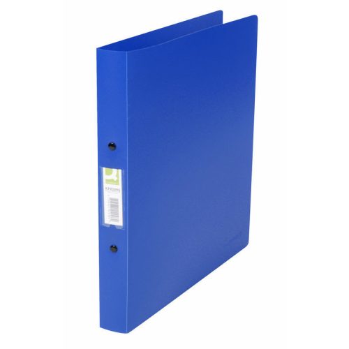 Gyűrűskönyv A/4 2 gyűrűs 2cm Q-CONNECT STANDARD PP kék