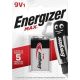 Elem Energizer MAX 9V 522 1db NZAX6O13