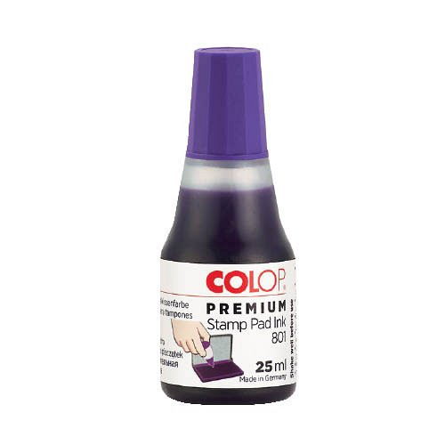 Bélyegzőfesték 25ml Colop 801 Premium lila