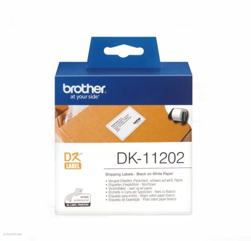 Cím etikett 62x100mm Brother DK-11202 300db/tekercs