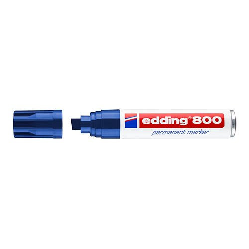 Marker permanent EDDING 800 kék