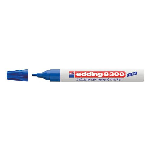 Marker permanent EDDING 8300 ipari kék