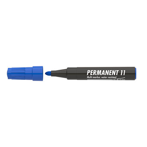Marker permanent ICO 11 3mm kék