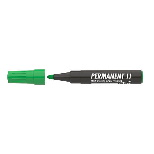 Marker permanent ICO 11 3mm zöld