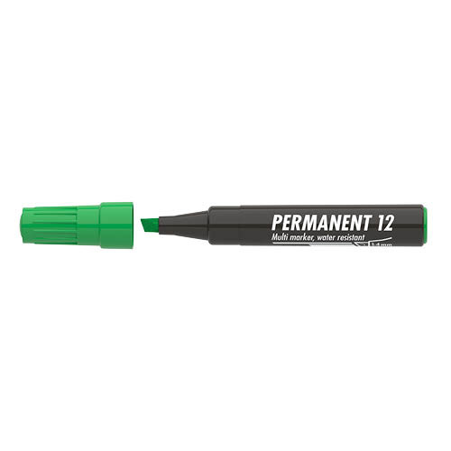 Marker permanent ICO 12 1-4mm zöld