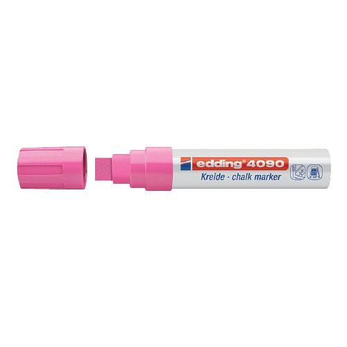 Üvegreíró marker Edding 4090 vastag neonpink