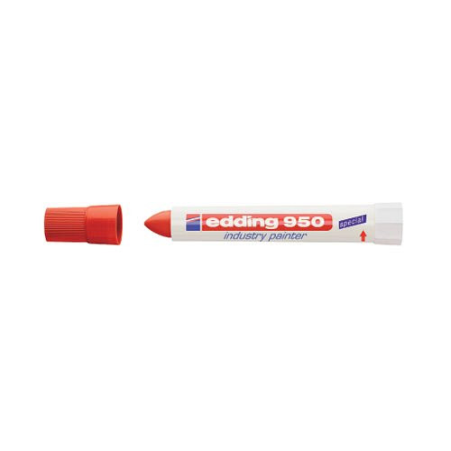 Marker permanent EDDING 950 ipari piros