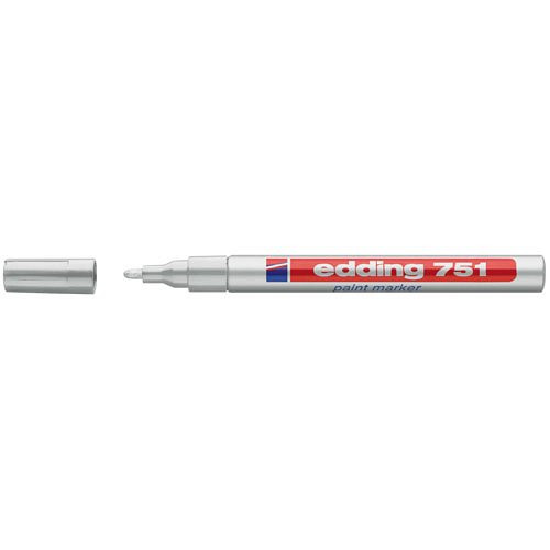 Lakkmarker Edding 751 ezüst