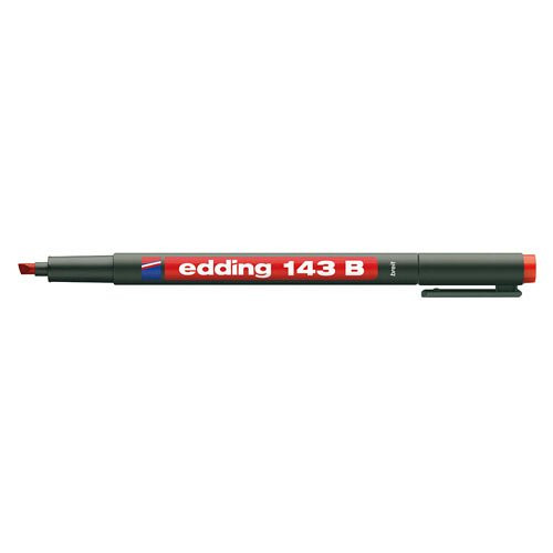 OHP marker Edding 143B piros