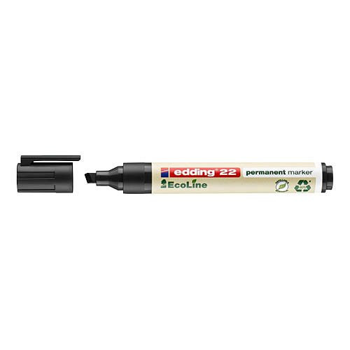 Marker Permanent EDDING 22 Ecoline fekete