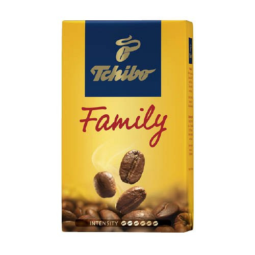 Kávé Eduscho / Tchibo Family sárga 250 g őrölt