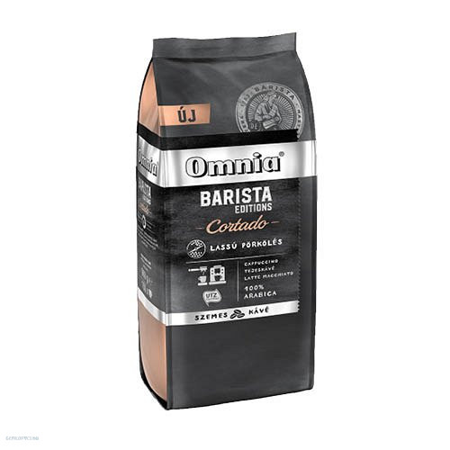 Kávé Douwe Egberts Omnia Barista Editions Cortado 900g szemes