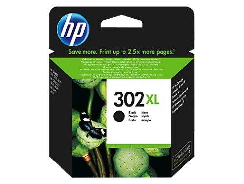 HP tintapatron F6U68AE No.302XL fekete 480 old.