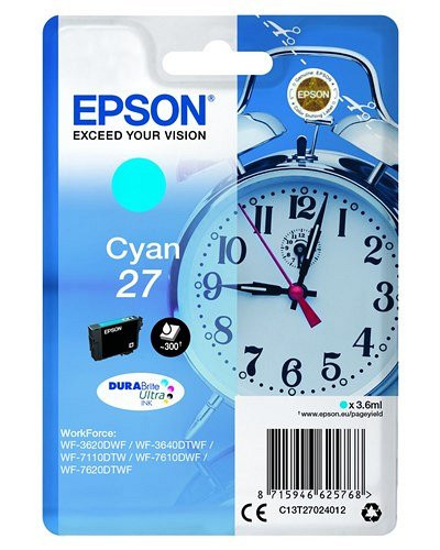 Epson tintapatron T270240 kék 3,6 ml