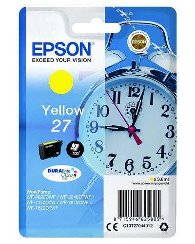 Epson tintapatron T270440 sárga 3,6 ml