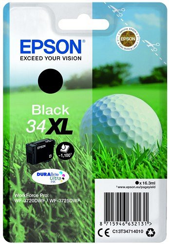 Epson tintapatron T3471 fekete 16,3 ml