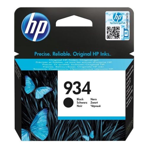 HP tintapatron C2P19AE No.934 fekete 400 old.