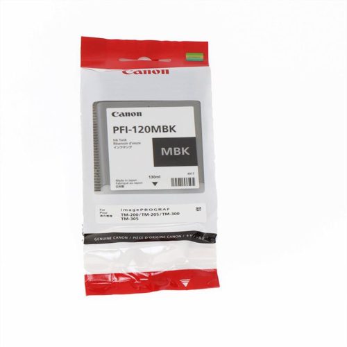 Canon tintapatron PFI-120 matt fekete 130 ml