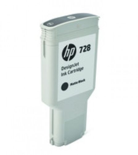 HP tintapatron F9J68A No.728 matt fekete 300ml 