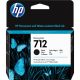 HP tintapatron 3ED71A No.712 fekete 80ml 