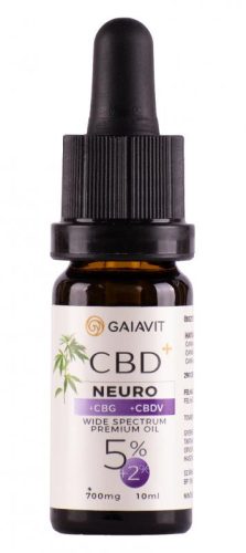 Gaiavit CBD Neuro Kendervirág kivonat 5+2%, 10ml