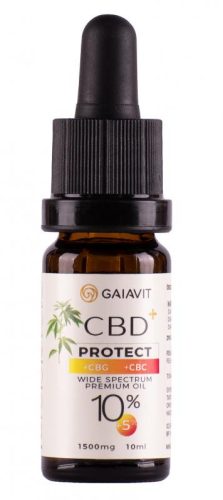 Gaiavit CBD Protect Forte Kendervirág kivonat 10+5%, 10ml